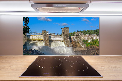 Achterwand keuken Waterdam