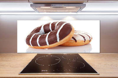 Spatplaat keuken Chocoladedonuts