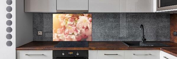 Spatscherm keuken Kersenbloesems