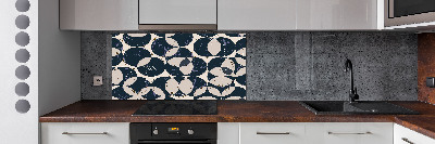 Spatplaat keuken Geometrische achtergrond