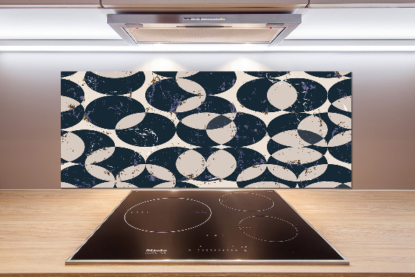 Spatplaat keuken Geometrische achtergrond