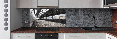 Panel do kuchni Droga w tunelu