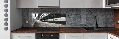 Panel do kuchni Droga w tunelu