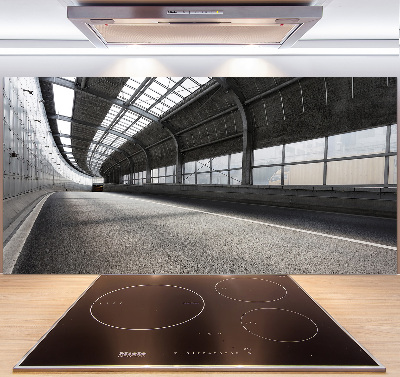 Panel do kuchni Droga w tunelu