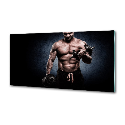 Glazen achterwand keuken Spieropbouw