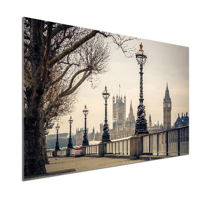 Panel do kuchni Londyn jesienią