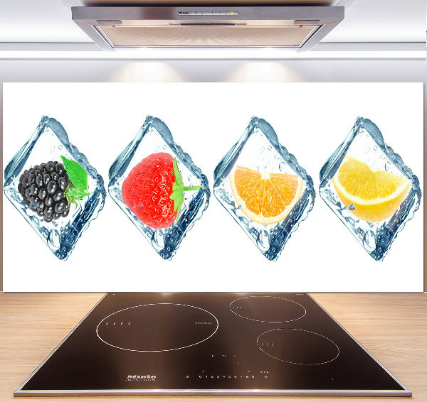 Keuken achterwand Fruitblokjes
