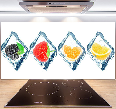 Keuken achterwand Fruitblokjes