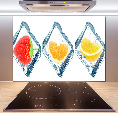 Keuken achterwand Fruitblokjes