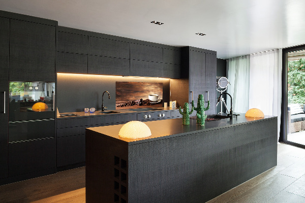 Glazen achterwand keuken Koffie en chocolade