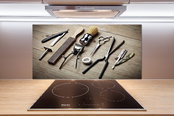 Spatscherm keuken Herenkapper