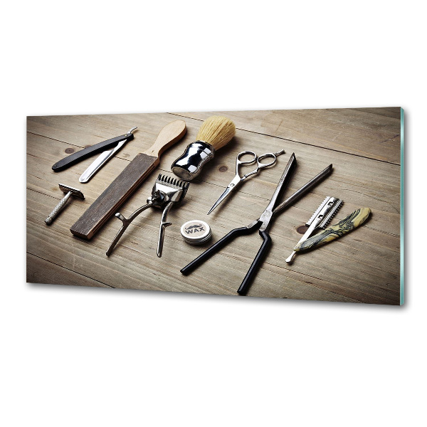 Spatscherm keuken Herenkapper