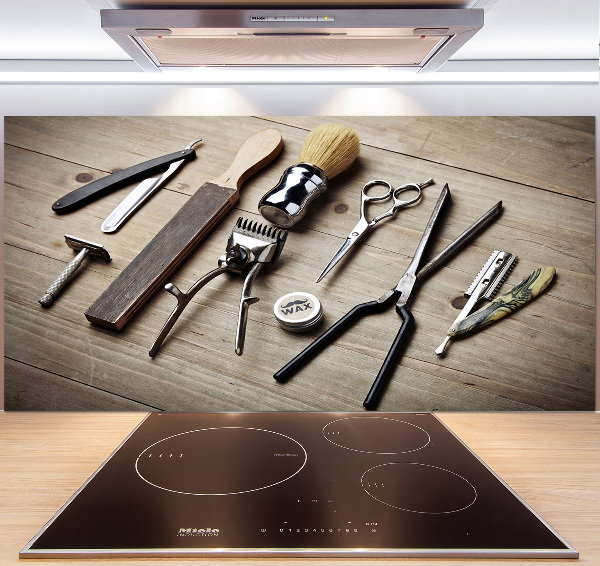 Spatscherm keuken Herenkapper