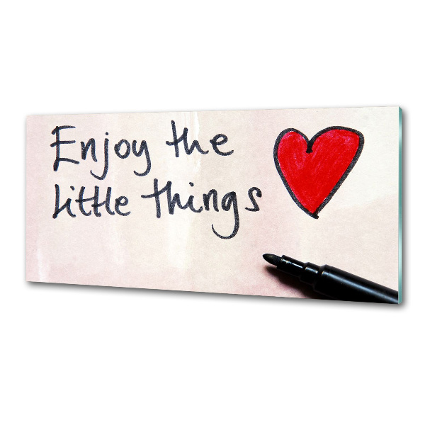 Spatscherm keuken Kleine dingen