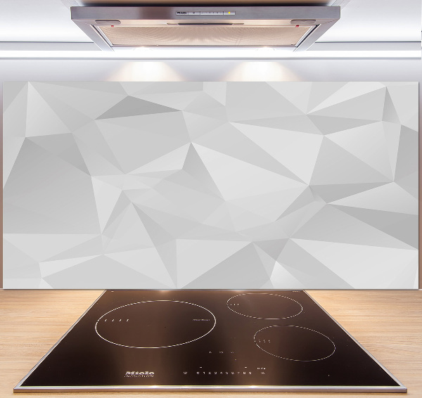 Achterwand keuken Abstracte driehoeken