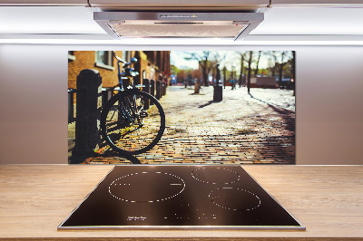 Keuken achterwand Fietsen in Amsterdam