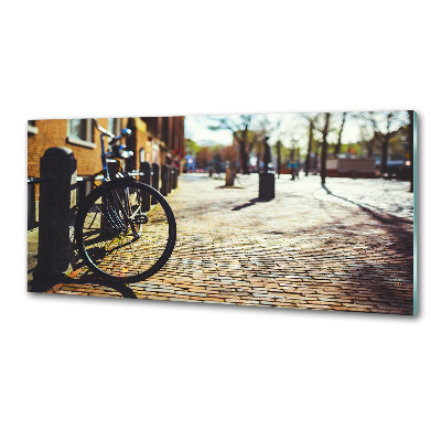 Keuken achterwand Fietsen in Amsterdam