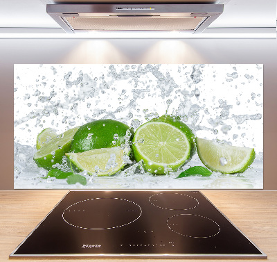 Achterwand keuken Limoenen en water