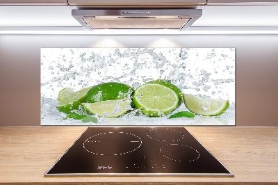Achterwand keuken Limoenen en water