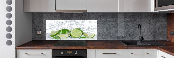 Achterwand keuken Limoenen en water