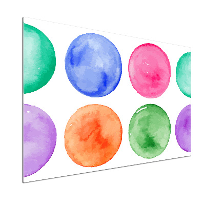 Panel do kuchni Kolorowe koła