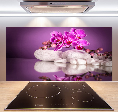 Panel do kuchni Różowa orchidea