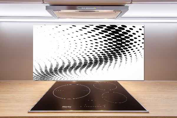 Spatplaat keuken Geometrische achtergrond