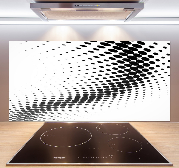 Spatplaat keuken Geometrische achtergrond