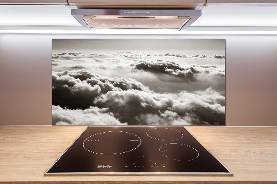 Spatplaat keuken Wolken vanuit vogelperspectief