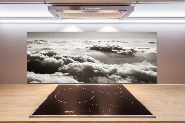 Panel lacobel Chmury z lotu ptaka