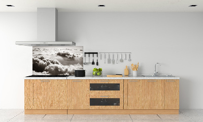 Spatplaat keuken Wolken vanuit vogelperspectief