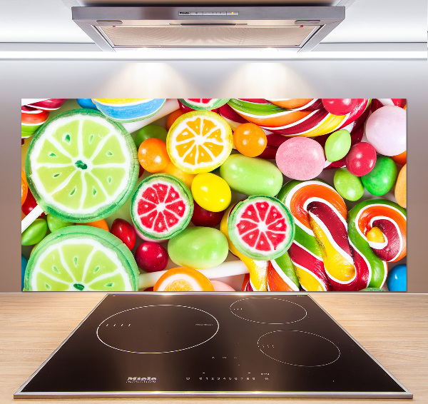 Keuken achterwand Kleurrijke snoepjes