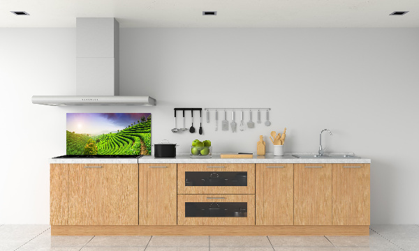 Keuken achterwand theeplantage