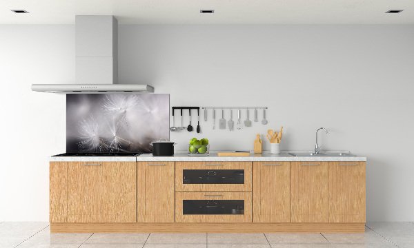 Spatplaat keuken Paardenbloemzaden