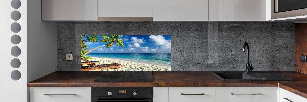 Keuken achterwand Tropisch strand