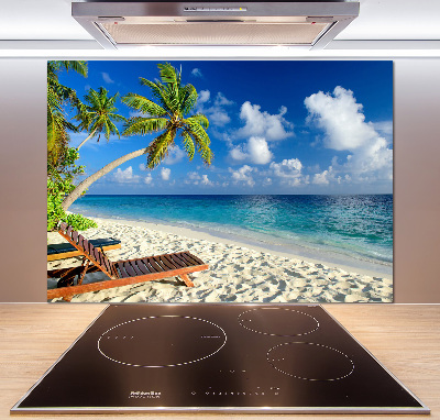 Keuken achterwand Tropisch strand