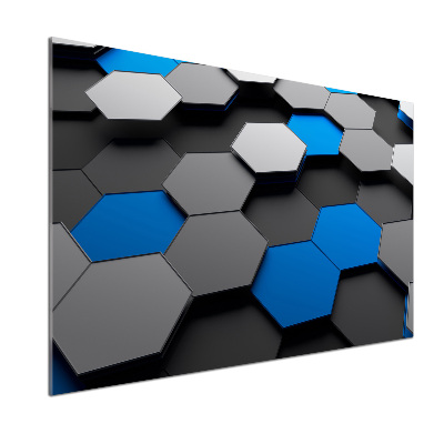 Panel do kuchni Abstrakcja 3D