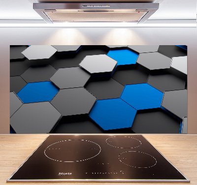 Panel do kuchni Abstrakcja 3D