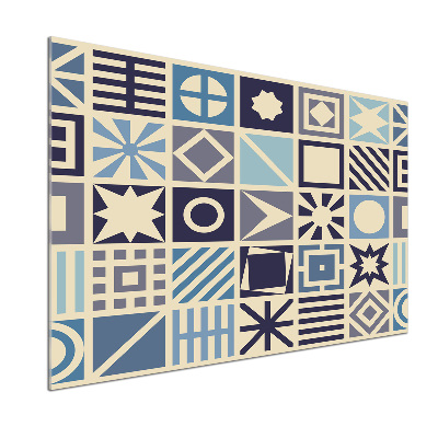 Panel do kuchni Geometryczne tło