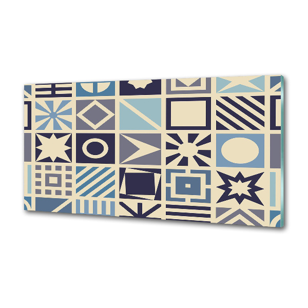 Panel do kuchni Geometryczne tło