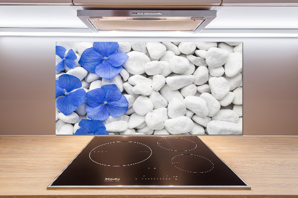 Spatplaat keuken Hortensia