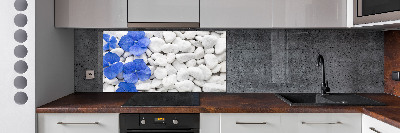 Spatplaat keuken Hortensia