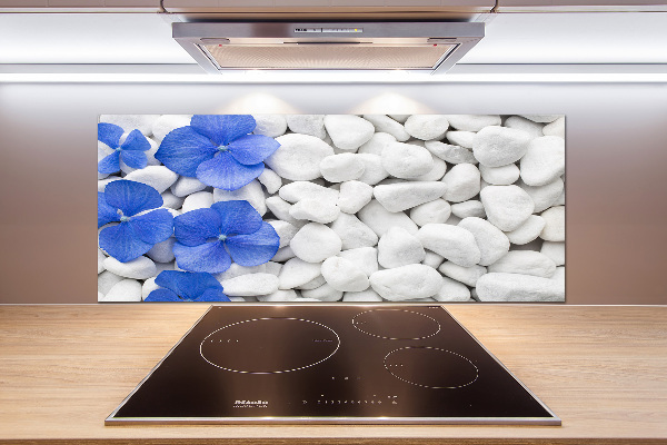 Spatplaat keuken Hortensia