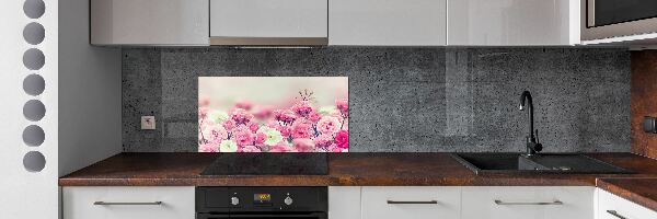 Keuken achterwand Wilde rozenbloemen