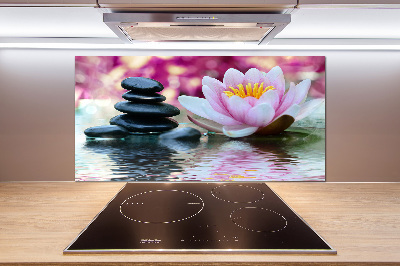 Panel dekor szkło Lilia wodna