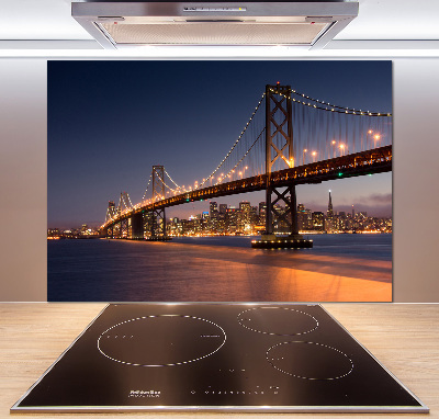 Achterwand keuken San Francisco-brug