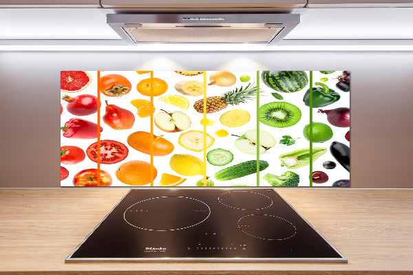 Achterwand keuken Fruit en groenten