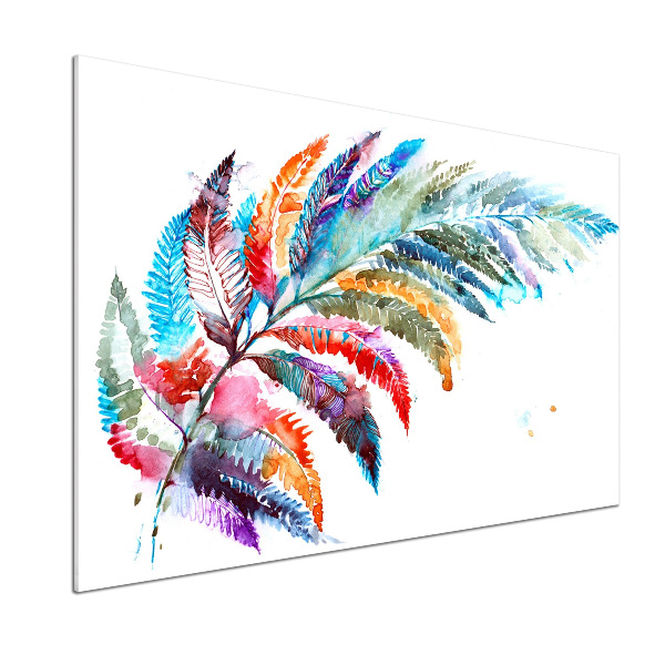 Panel do kuchni Kolorowe pióro