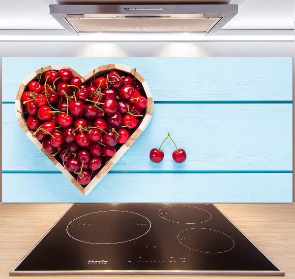 Keuken achterwand Kersenhart