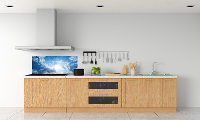 Panel do kuchni Chmury na niebie